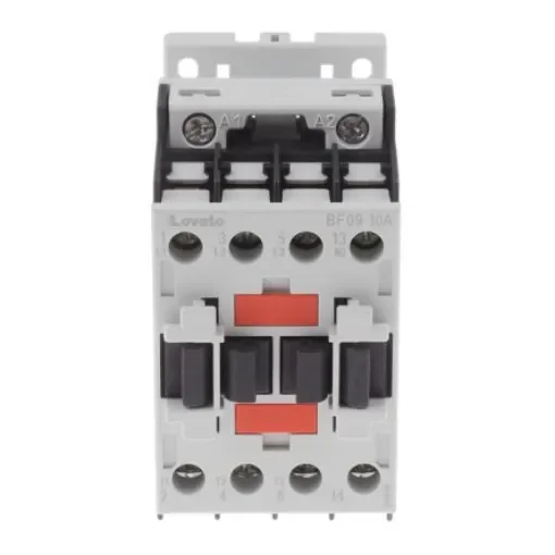 Lovato Orange BF Contactor, 400 V ac Coil, 3-Pole, 9 A, 4.2 kW, 3NO, 440 V ac - BF0910A400 product image
