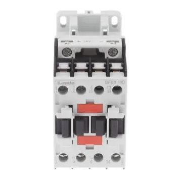 Lovato Orange BF Contactor, 24 V dc Coil, 3-Pole, 9 A, 4.2 kW, 3NO, 440 V ac - BF0910D024 product image