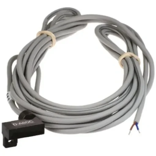 SMC DA-80C Series Reed Switch, 3m Fly Lead, Rail Mounted - D-A80CL product image
