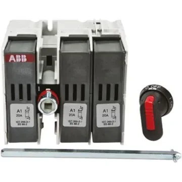ABB Fuse Switch Disconnector, 3 Pole, 20A Max Current - OS20FB12A1  1SCA108790R1001 product image