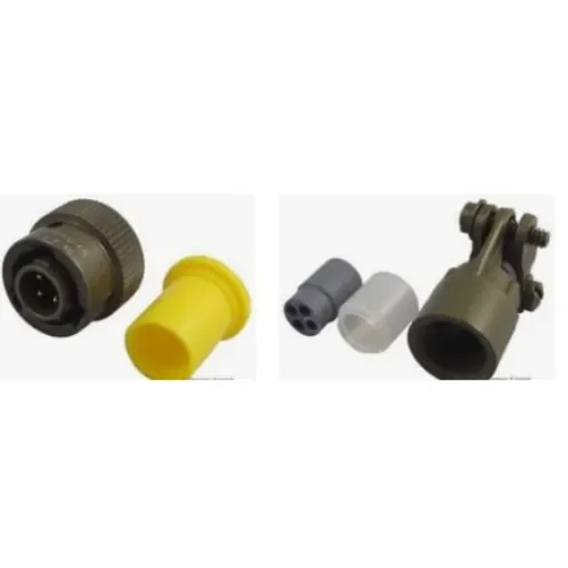 Souriau Sunbank by Eaton, 851, Copper Alloy 4 Way Cable Mount MIL Spec Circular Connector Plug, Pin Contacts,Shell Size - 85106EC84P50 product image