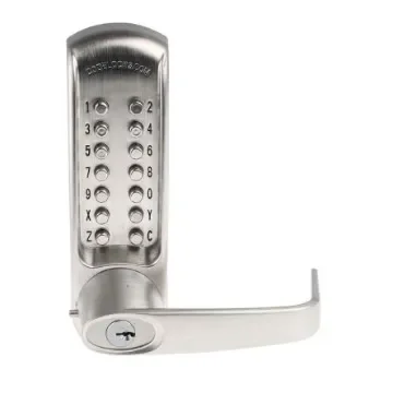 Steel Mechanical Brushed Code Lock - CL610BS product image