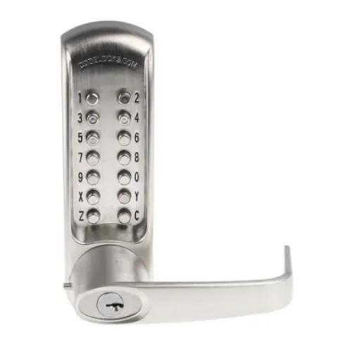 Steel Mechanical Brushed Code Lock - CL610BS product image