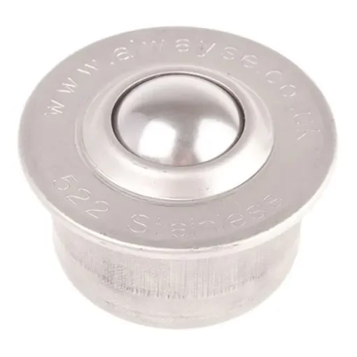 ALWAYSE Ball Transfer Unit with 22mm diameter Stainless Steel ball - 522015 product image