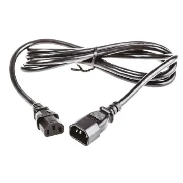 APC IEC C13 Socket to IEC C14 Plug Power Cord, 2.5m - AP9870 product image