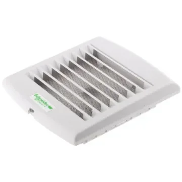 Schneider Electric Grey Plastic Vent Grille, Parallel Slat, 137 x 117mm - NSYCAG92LPF product image