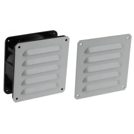 Schneider Electric Filter Fan, 230 V ac, AC Operation, 54m³/h Filtered, 170m³/h Unimpeded, IP33, 120 x 120mm - NSYCVF54M230MM2 product image