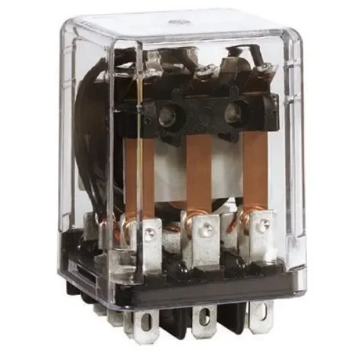 TE Connectivity Panel Mount Power Relay, 120V ac Coil, 10A Switching Current, 3PDT - KUP-14A55-120 9-1393117-9 product image
