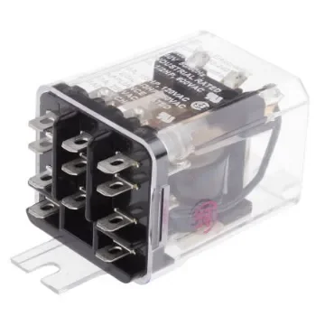 TE Connectivity Panel Mount Power Relay, 240V ac Coil, 10A Switching Current, 3PDT - KUP-14A55-240 1393118-3 product image