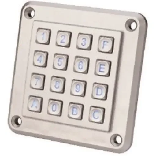 EOZ IP67 16 Key ABS Illuminated Keypad - SL.16300.211 product image