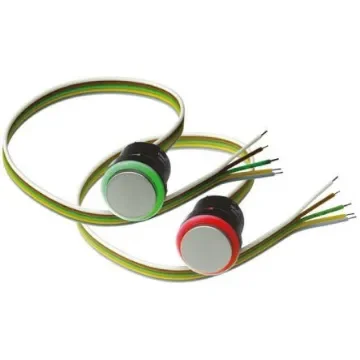 EAO Silver Illuminated Momentary Push Button Head, 22.5mm Cutout, IP67 - 84-1091.7+84-7205.800A+84-8511.8640 product image