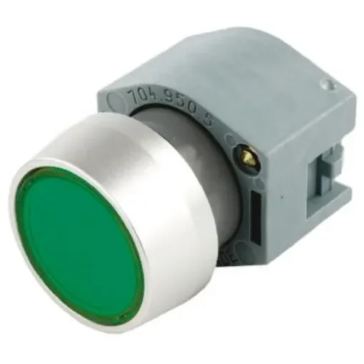 EAO Green Momentary Push Button Head - 704.012.5 product image