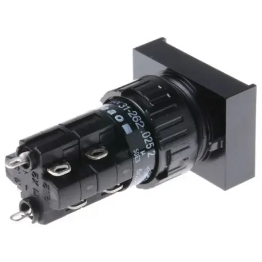 EAO Illuminated Push Button Switch for Use with Series 31 - 31-262.0252 product image