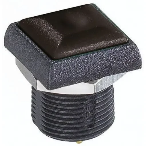 APEM Push Button Switch, Momentary, Panel Mount, 14.8mm Cutout, SPST, 250V ac, IP67 - IRC3S422 product image