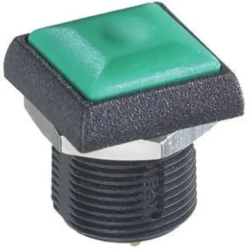 APEM Push Button Switch, Momentary, Panel Mount, 14.8mm Cutout, SPST, 250V ac, IP67 - IRC3S432 product image