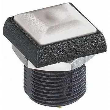 APEM Push Button Switch, Momentary, Panel Mount, 14.8mm Cutout, SPST, 250V ac, IP67 - IRC3S472 product image