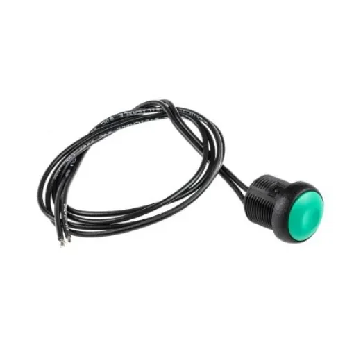 APEM Push Button Switch, Momentary, Panel Mount, 14.8mm Cutout, SPST, 250V ac, IP67 - IRR3F432 product image