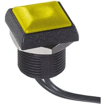 APEM Push Button Switch, Momentary, Panel Mount, 14.8mm Cutout, SPST, 250V ac, IP67 - IRC3F452 product image