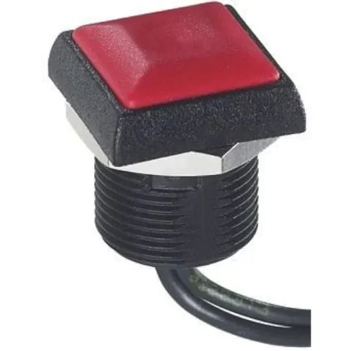 APEM Push Button Switch, Momentary, Panel Mount, 14.8mm Cutout, SPST, 250V ac, IP67 - IRC3F462 product image