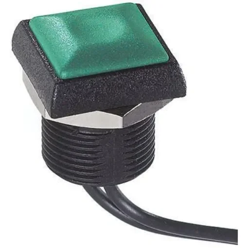APEM Push Button Switch, Momentary, Panel Mount, 14.8mm Cutout, SPST, 250V ac, IP67 - IRC3F432 product image