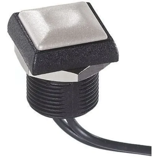 APEM Push Button Switch, Momentary, Panel Mount, 14.8mm Cutout, SPST, 250V ac, IP67 - IRC3F472 product image