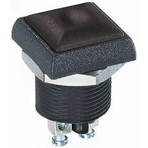 APEM Push Button Switch, Momentary, Panel Mount, 14.8mm Cutout, SPST, 250V ac, IP67 - IRC3V222 product image