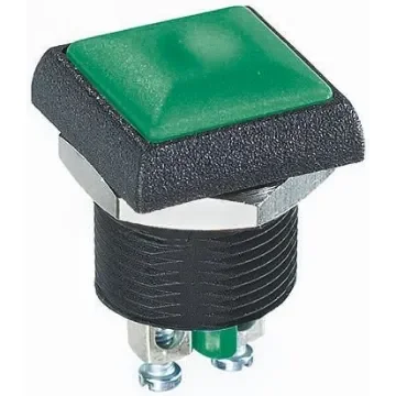 APEM Push Button Switch, Momentary, Panel Mount, 14.8mm Cutout, SPST, 250V ac, IP67 - IRC3V232 product image