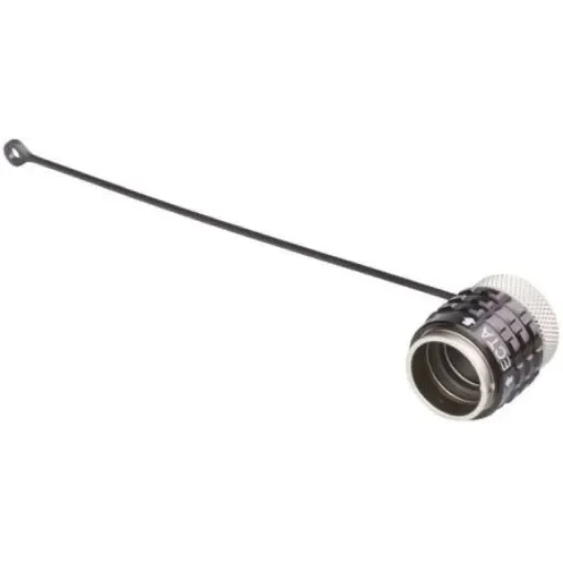 Amphenol Air LB ECTA 133 Plug Dust Cap, Shell Size 2 IP67 Rated, Aluminium - 1330 2 BE product image