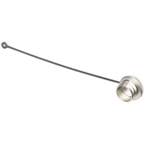 Amphenol Air LB ECTA 133 Socket Dust Cap, Shell Size 2 IP67 Rated, Aluminium - 1330 2 BM product image