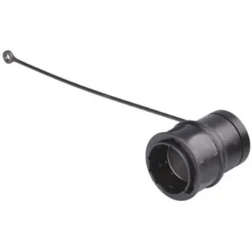 Amphenol Air LB 544 Plug Dust Cap, Shell Size 2 IP67 Rated, Plastic - 5440 2 BE product image