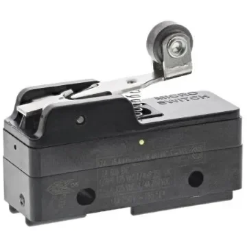 Honeywell BZ Series Roller Lever Limit Switch, SPDT, Plastic Housing, 250V ac Max, 15A Max - BZ-2RW822 product image