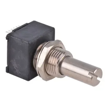 Bourns EM14 Series Optical Incremental Encoder, 8 ppr, Quadrature Signal, Slotted Type, 1/4in Shaft - EM14A0D-B28-L008S product image