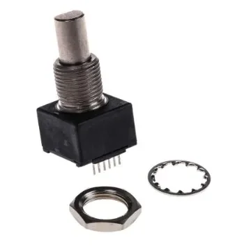 Bourns EM14 Series Optical Incremental Encoder, 64 ppr, Quadrature Signal, Solid Type, 1/4in Shaft - EM14A0D-C24-L064S product image