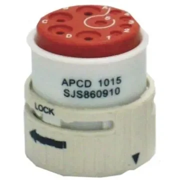 Amphenol PCD US Circular Connector, 3 Contacts, In-line, Plug, Male, Luminus QuickConnect Series - SJS840310 product image