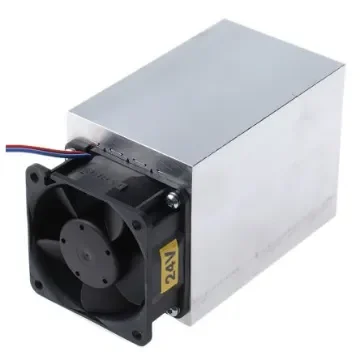 Fischer Elektronik Heatsink, Universal Rectangular Alu with fan, 0.2K/W, 100 x 62 x 74mm - LA 6  100  24 V product image