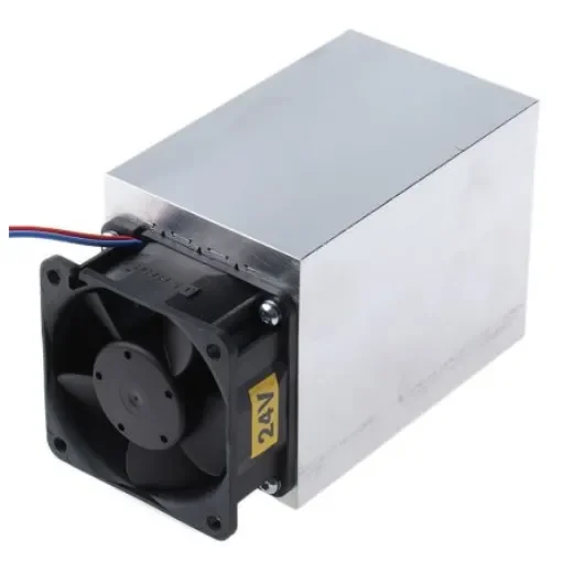 Fischer Elektronik Heatsink, Universal Rectangular Alu with fan, 0.2K/W, 100 x 62 x 74mm - LA 6  100  24 V product image