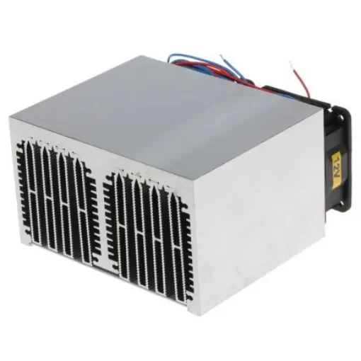 Fischer Elektronik Heatsink, Universal Rectangular Alu with fan, 0.12K/W, 100 x 125 x 74mm - LA 7  100 12 V product image