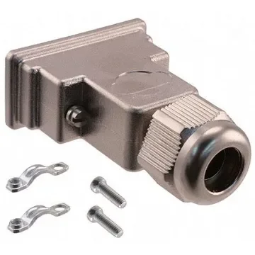 HARTING D-sub Waterproof Series Polymer D Sub Backshell, 9 Way - 09670090538 product image