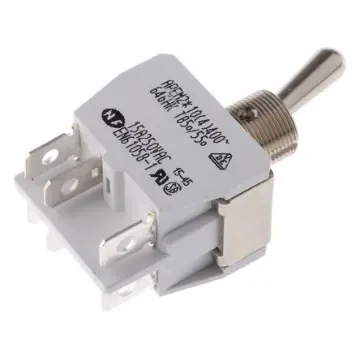 APEM Toggle Switch, Panel Mount, On-On, DPST, Solder Lug Terminal, 250V ac - 646H/2K product image