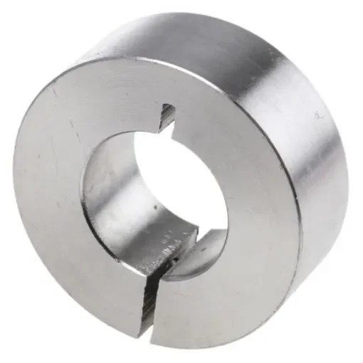 Huco Shaft Collar, One Piece, Clamp Screw, Bore 20mm, OD 40mm, W 15mm, Stainless Steel - 046102020 product image
