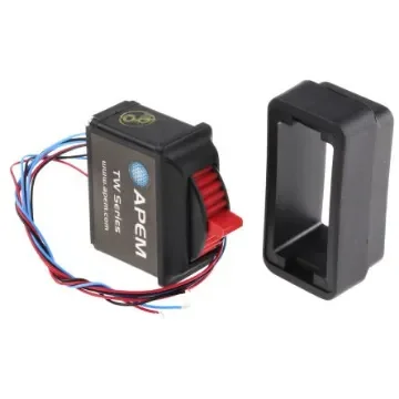 IP67 Pre-wired Thumbwheel Switch Thumbwheel - HTW-02-RED product image