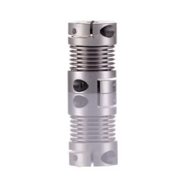 Huco Bellows Coupling, 16mm Outside Diameter, 3mm Bore, 23mm Length Coupler - 554.16.1414 product image