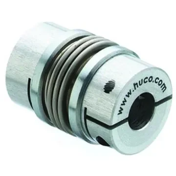 Huco Bellows Coupling, 20mm Outside Diameter, 5mm Bore, 31mm Length Coupler - 537.20.2020 product image