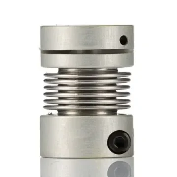Huco Bellows Coupling, 16mm Outside Diameter, 5mm Bore, 23mm Length Coupler - 554.16.2020 product image