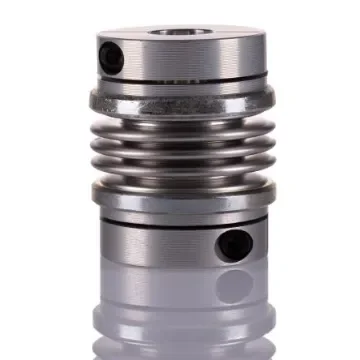 Huco Bellows Coupling, 34mm Outside Diameter, 12mm Bore, 40mm Length Coupler - 536.34.3535 product image