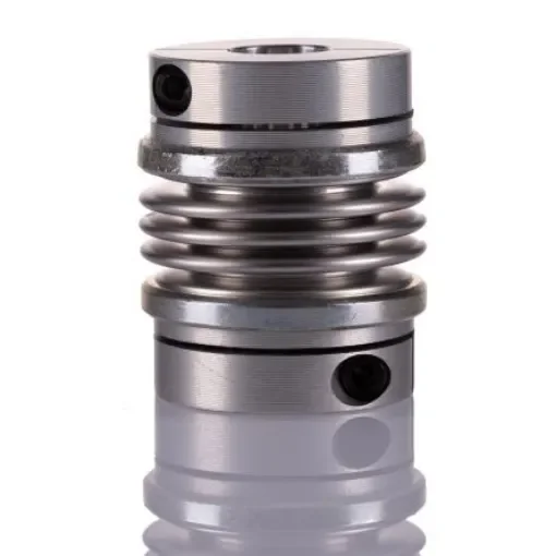 Huco Bellows Coupling, 34mm Outside Diameter, 12mm Bore, 40mm Length Coupler - 536.34.3535 product image