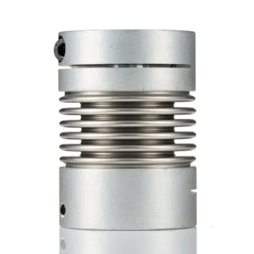 Huco Bellows Coupling, 45mm Outside Diameter, 16mm Bore, 63mm Length Coupler - 554.45.4242 product image
