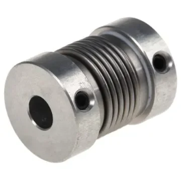 Huco Bellows Coupling, 16mm Outside Diameter, 5mm Bore, 21mm Length Coupler - 550.16.2020 product image