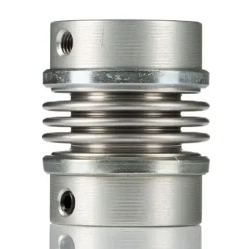 Huco Bellows Coupling, 34mm Outside Diameter, 8mm Bore, 40mm Length Coupler - 530.34.2828 product image