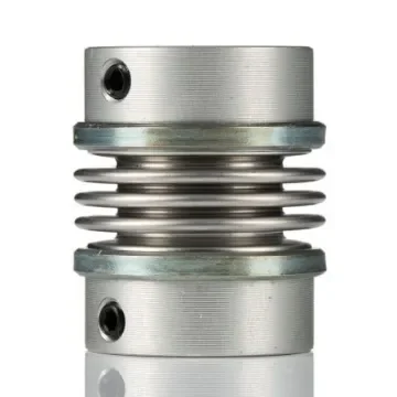 Huco Bellows Coupling, 34mm Outside Diameter, 10mm Bore, 40mm Length Coupler - 530.34.3232 product image